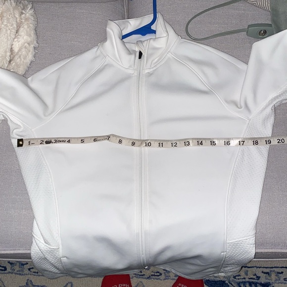 Rossignol fleece lightweight stretch zip jacket- white - Picture 8 of 9